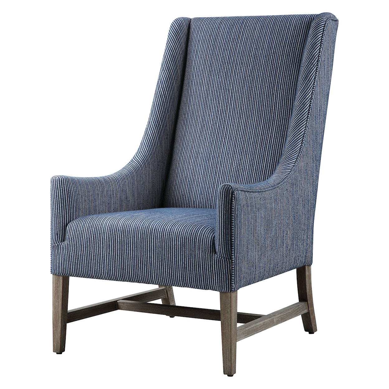 Uttermost Accent Furniture - Accent Chairs Galiot Wingback Accent Chair