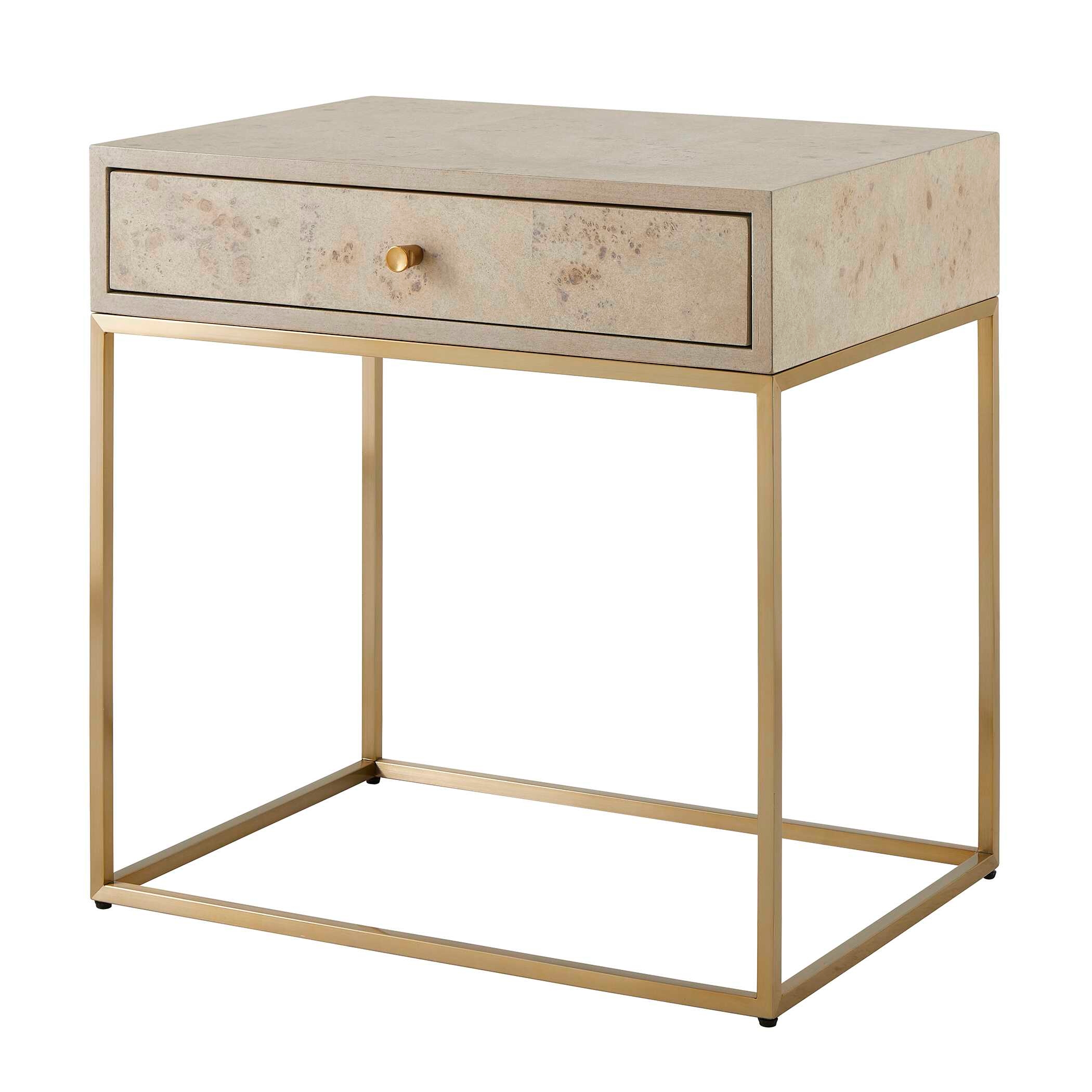 Pembrook Light Washed Side Table