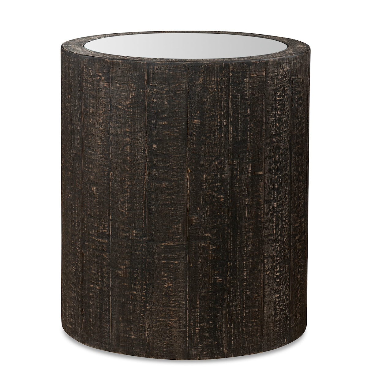 Uttermost Sequoia Sequoia Mirrored Drum Table