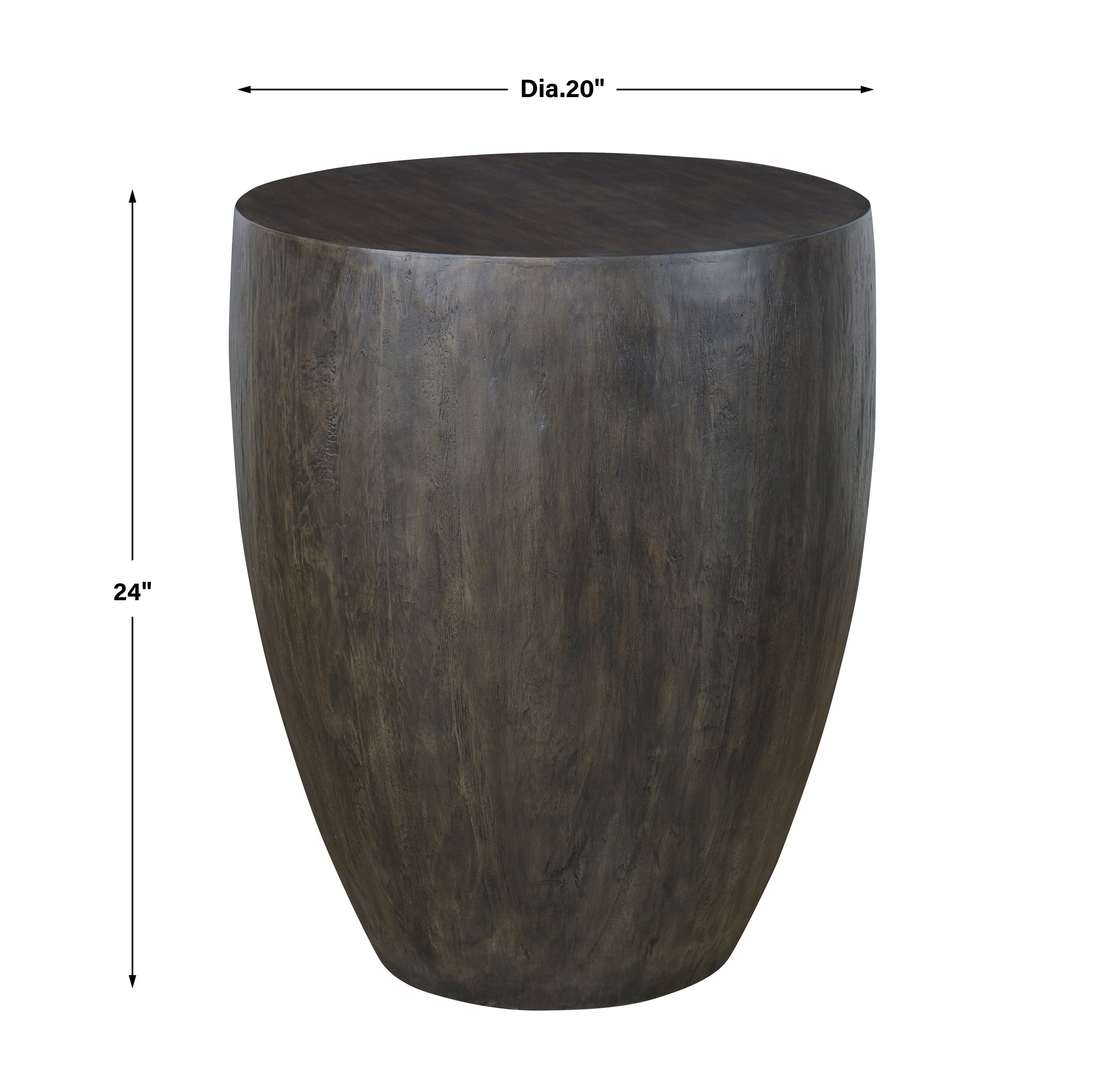 Lark Minimalist Wooden End Table