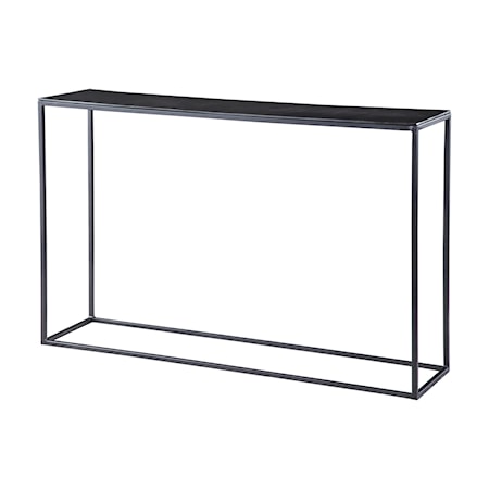 Coreene Industrial Console Table