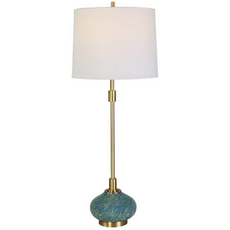 Kaimana Aged Blue Buffet Lamp