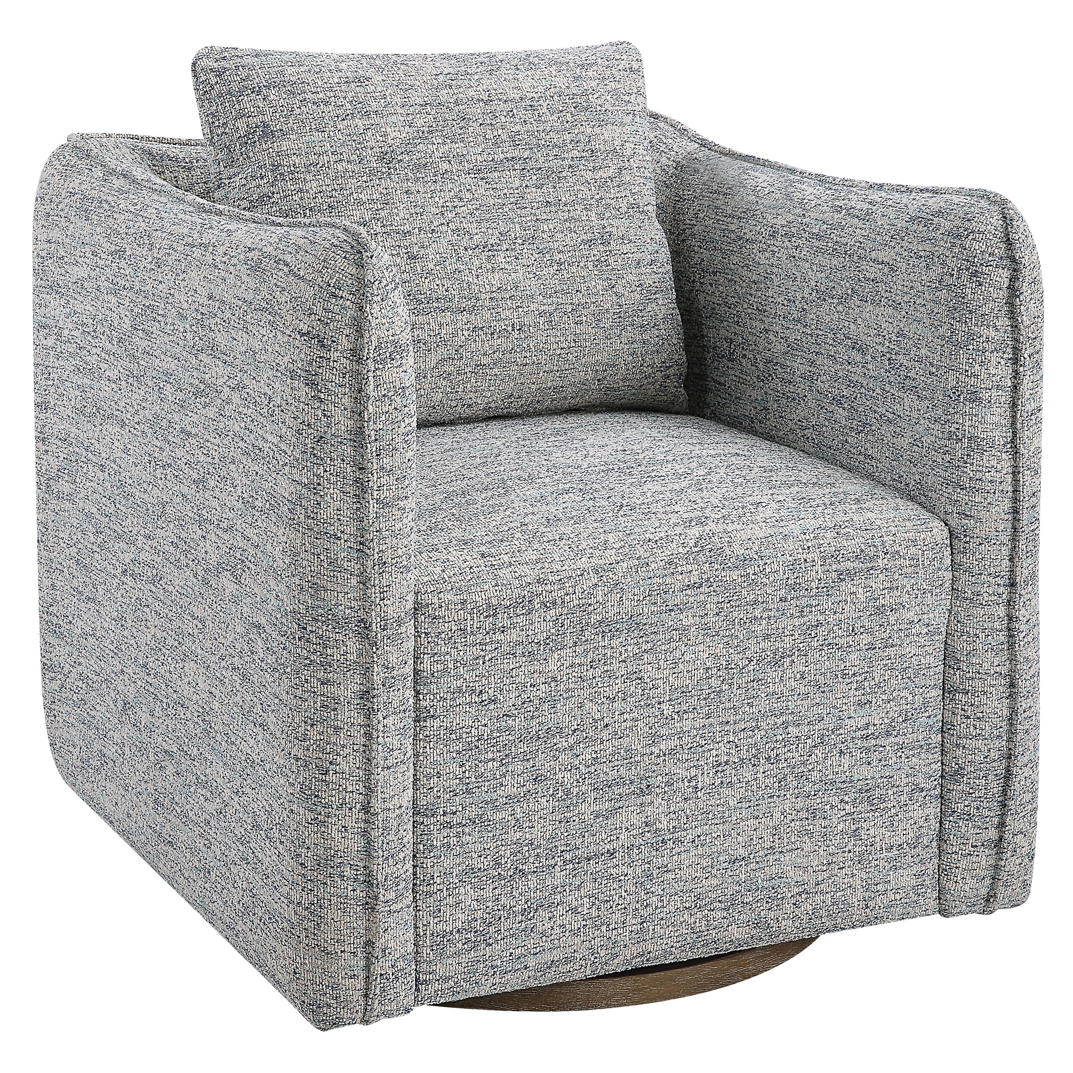 Uttermost Corben Corben Blue Swivel Chair