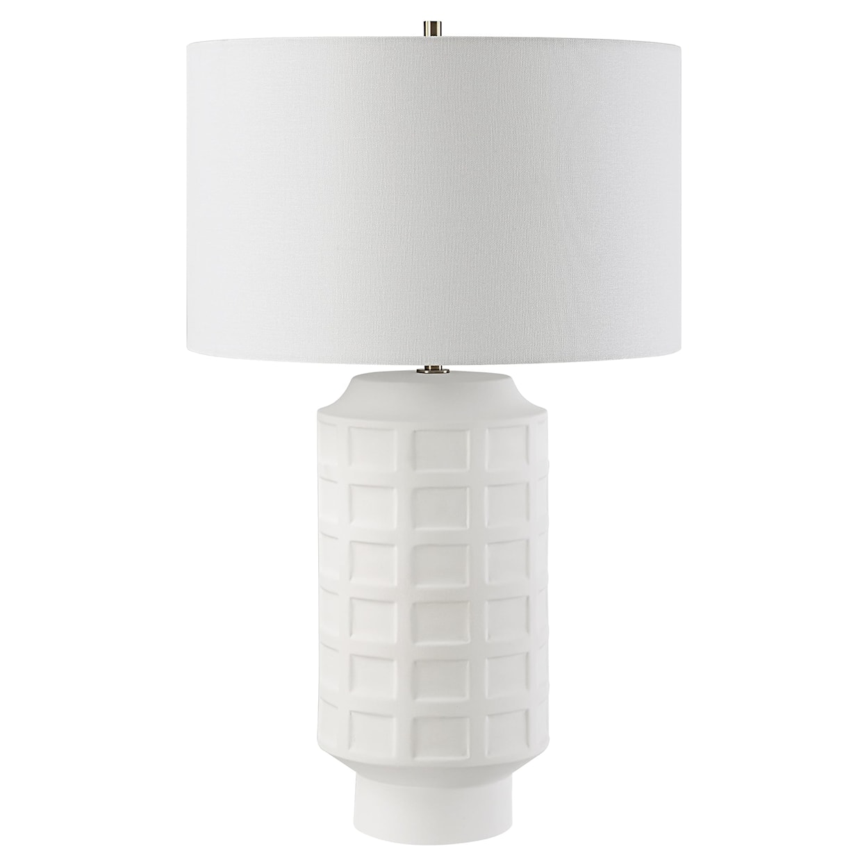 Uttermost Window Window Pane White Table Lamp