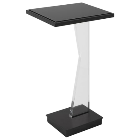 Angle Contemporary Accent Table