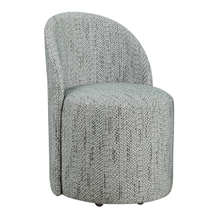 Roll With It Teal Dining Chair