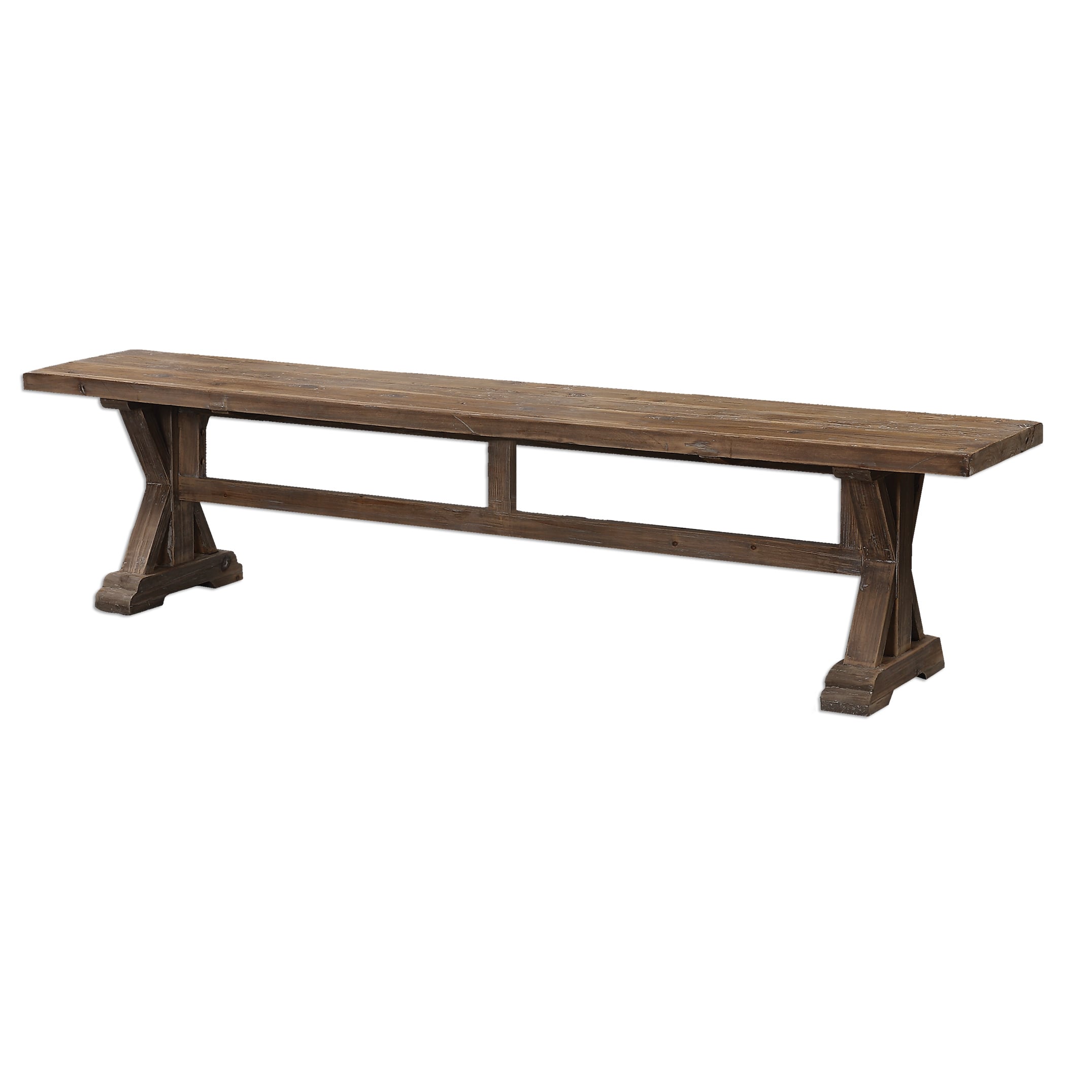 Stratford Salvaged Wood Bench