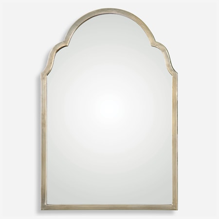 Brayden Petite Silver Arch Mirror