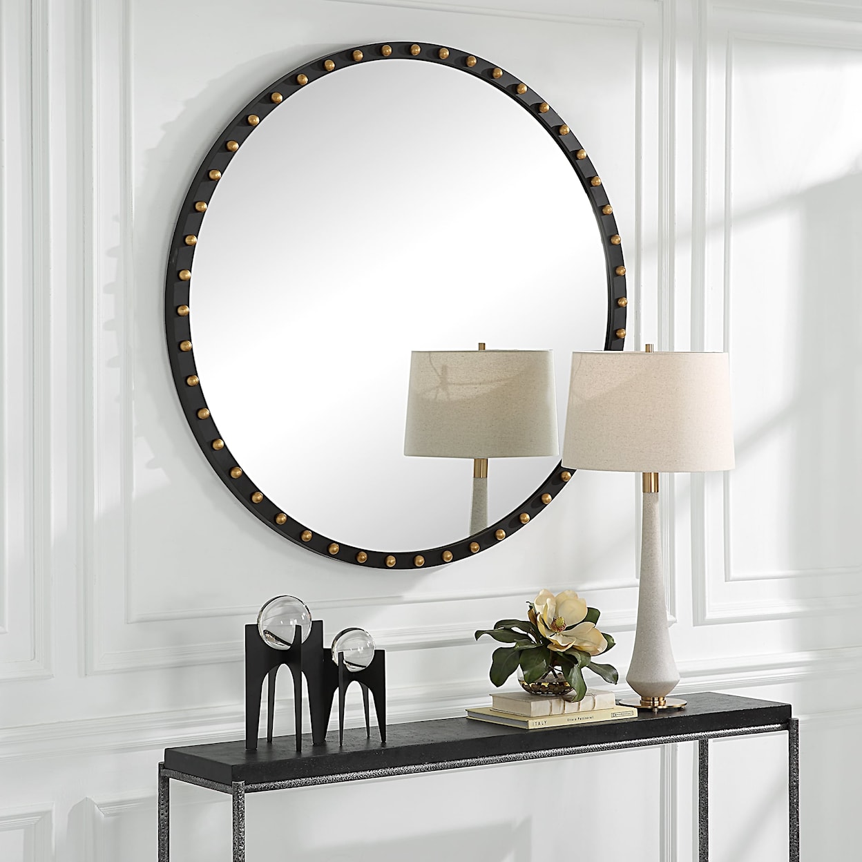 Uttermost Sele Sele Oversized Round Mirror