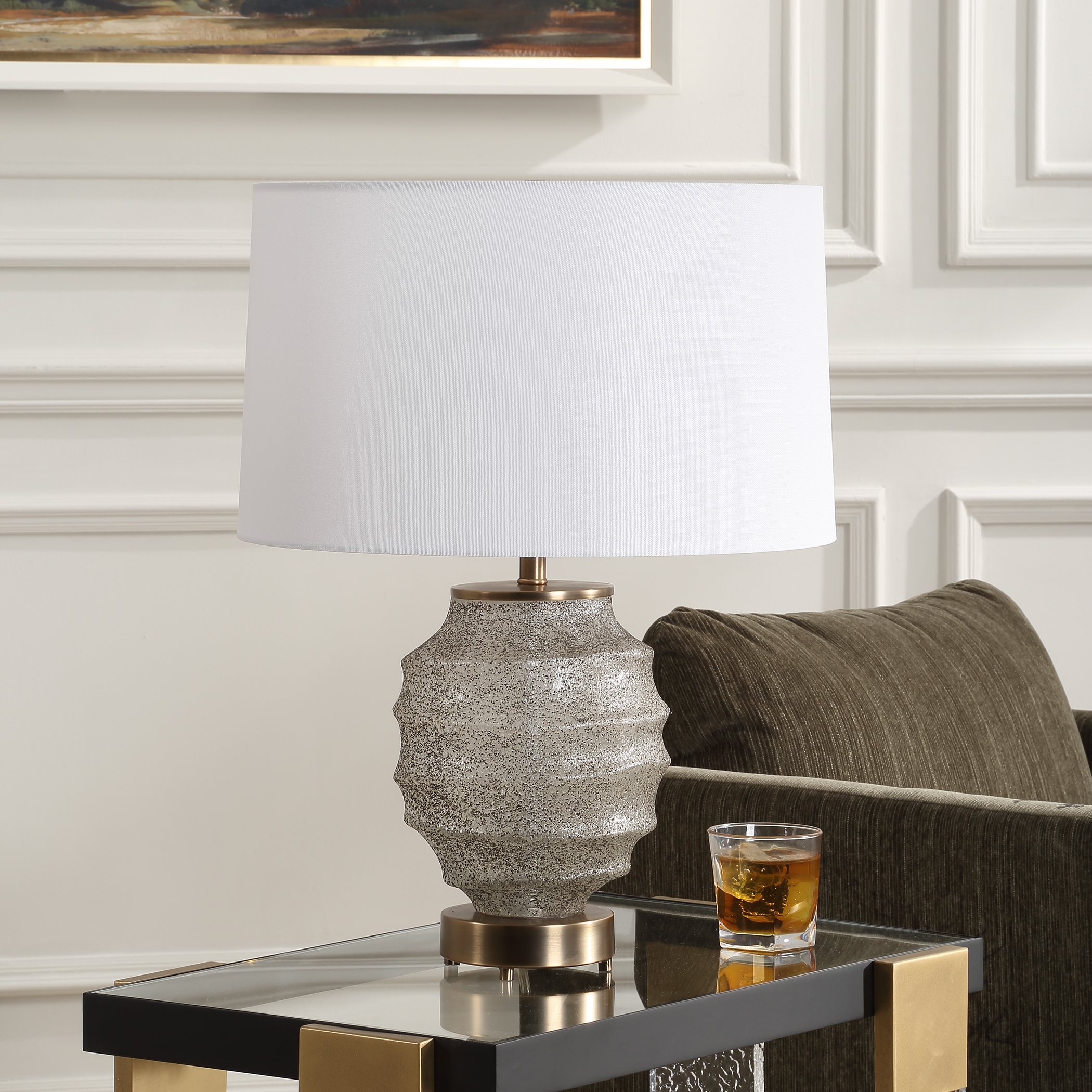 Acosta Ribbed Table Lamp