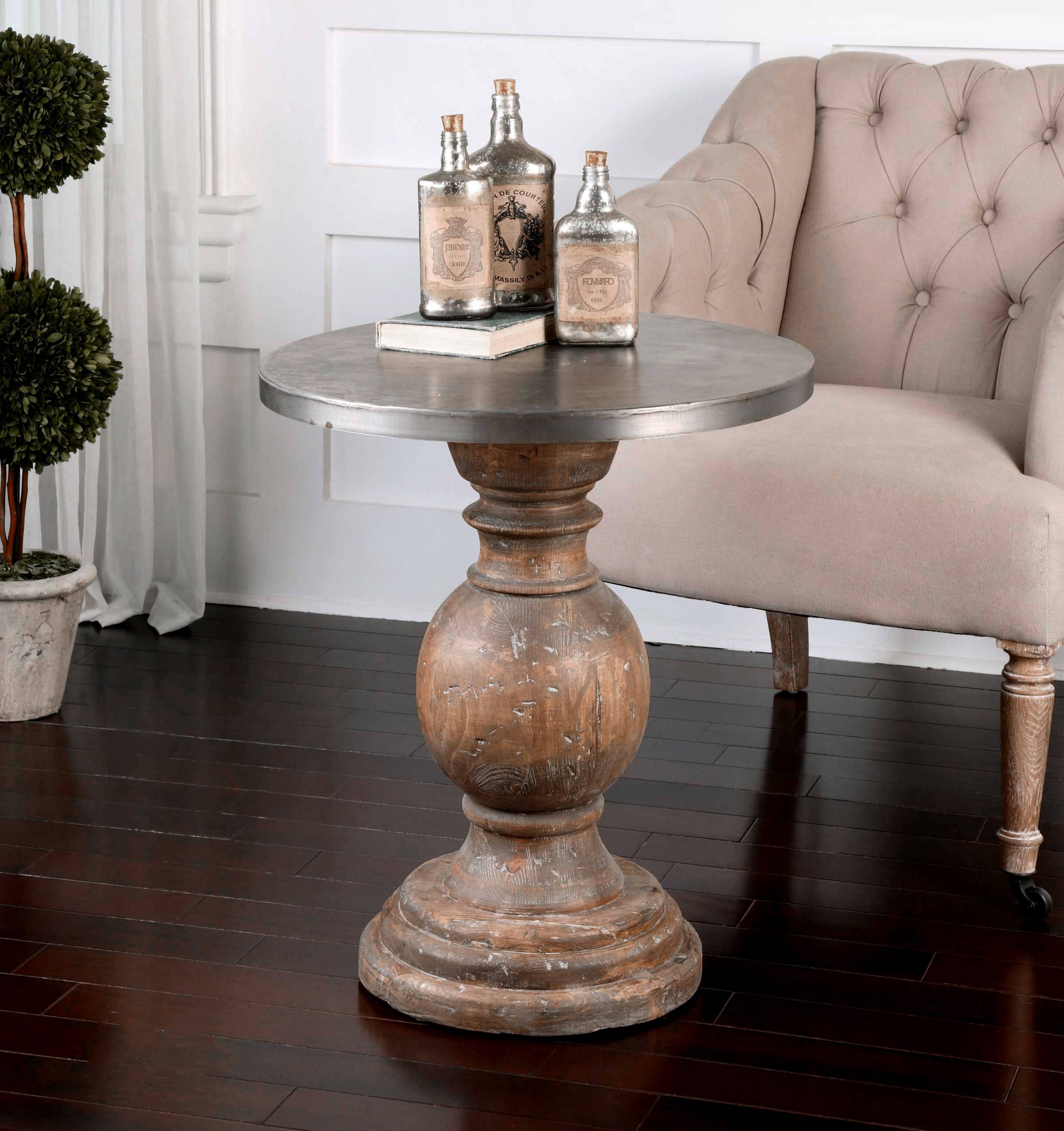 Blythe Wooden Accent Table