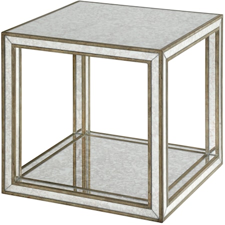 Julie Mirrored Accent Table