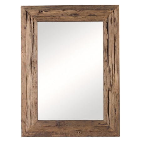 Rennick Rustic Wood Mirror