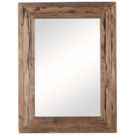 Rennick Rustic Wood Mirror