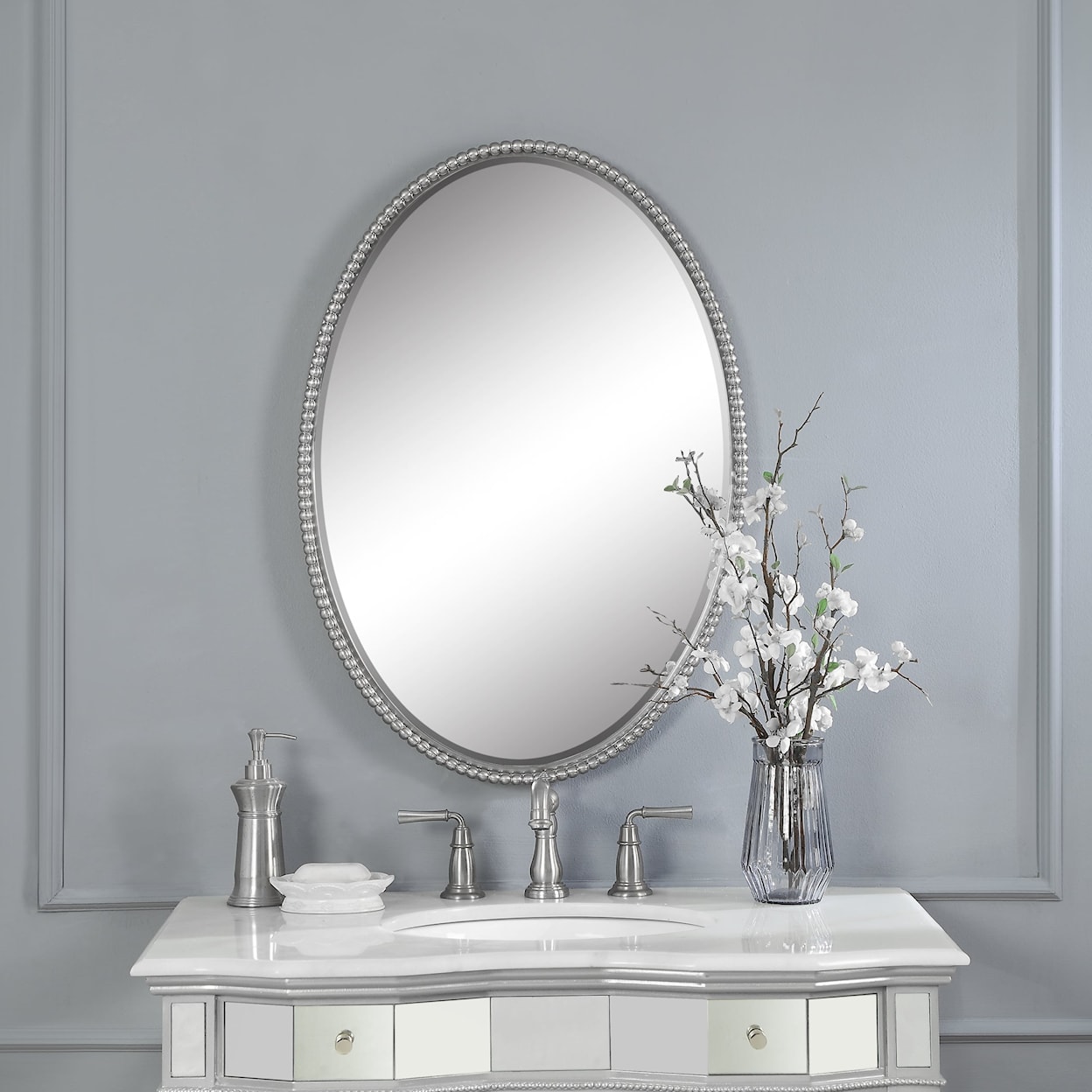 Uttermost Mirrors - Oval Sherise Oval Mirror