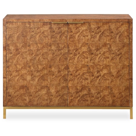 Jethro Burl 2 Door Cabinet