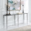 Uttermost Washington Console Table with Glass Top