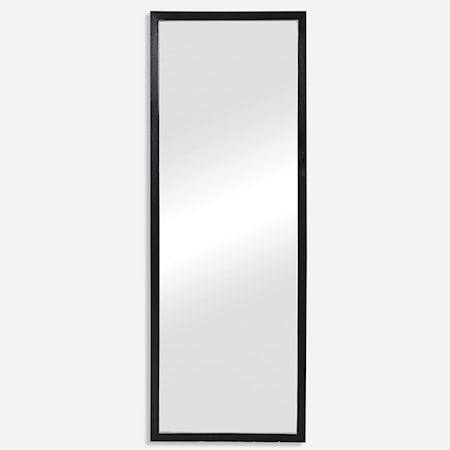 Avri Oversized Dark Wood Mirror