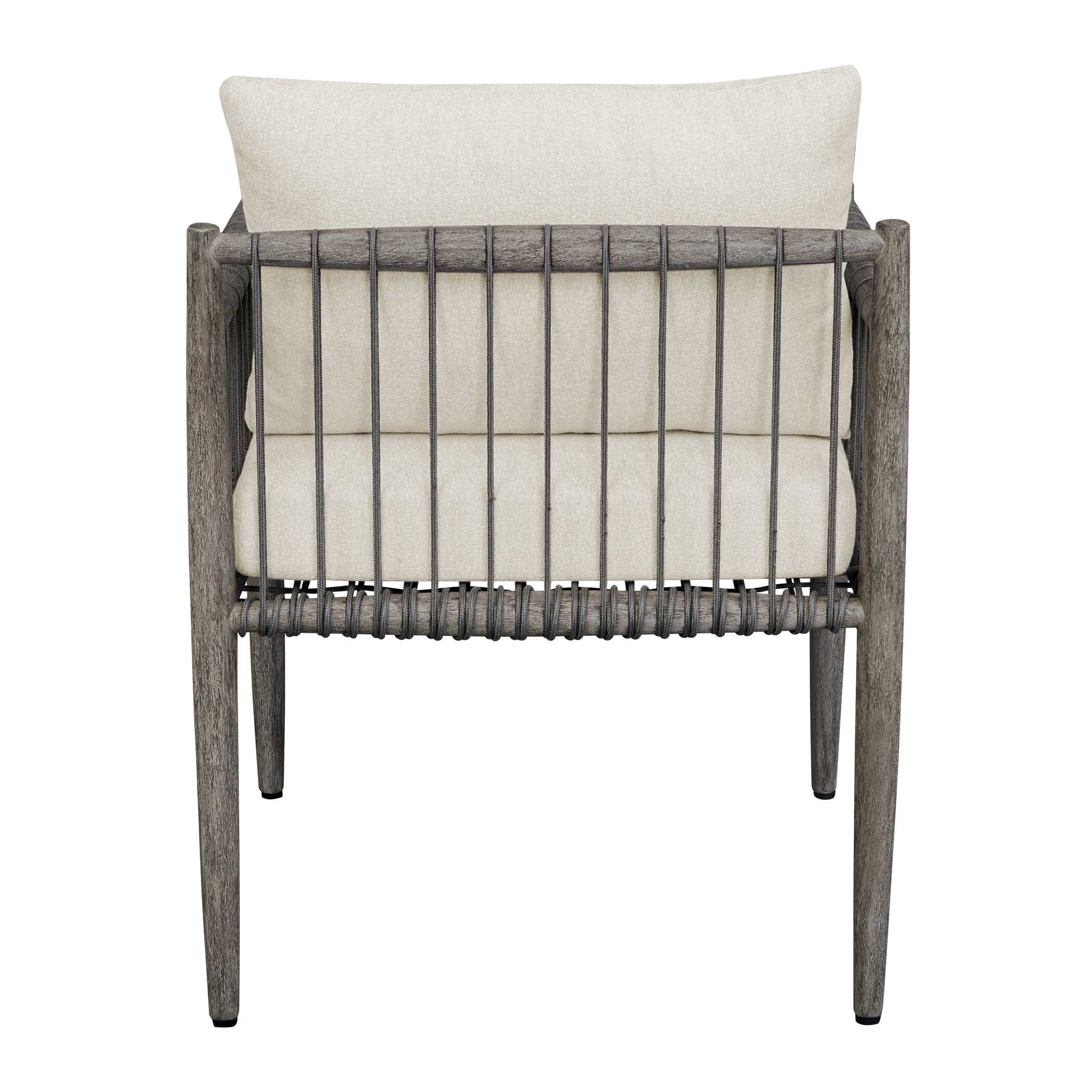 Uttermost Borneo Borneo White Outdoor Dining Chair