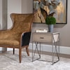 Uttermost Accent Furniture - Occasional Tables Cartwright Gray Side Table