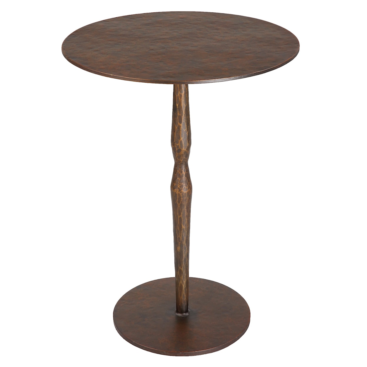 Uttermost Industria Industria Copper Bronze Accent Table