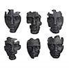 Uttermost Self-Portrait Self-Portrait Metallic Wall Decor Set/6