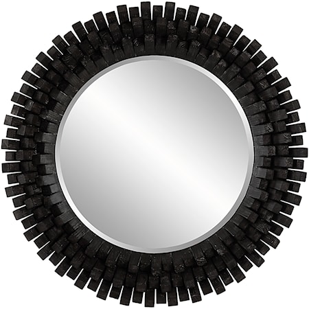 Circle Of Piers Round Mirror