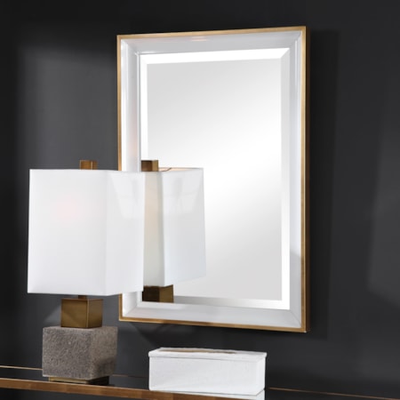 Gema White Mirror