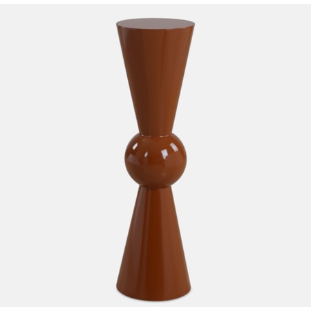 Hepler Gloss Terracotta Drink Table