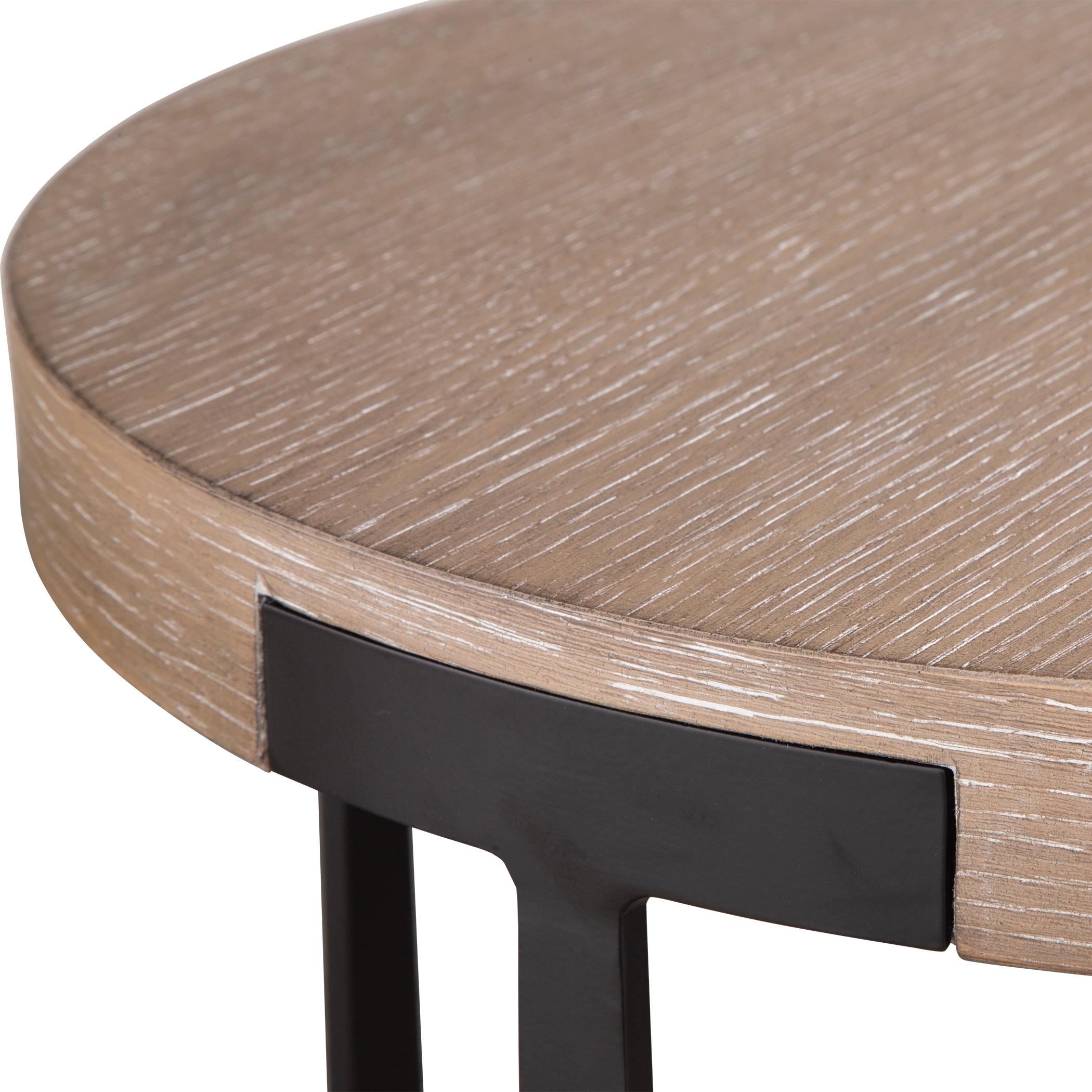 Palisade Natural Round Side Table