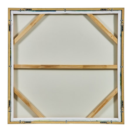 Abstract Reflections Framed Canvas