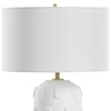 Uttermost Emerie Emerie Textured White Table Lamp