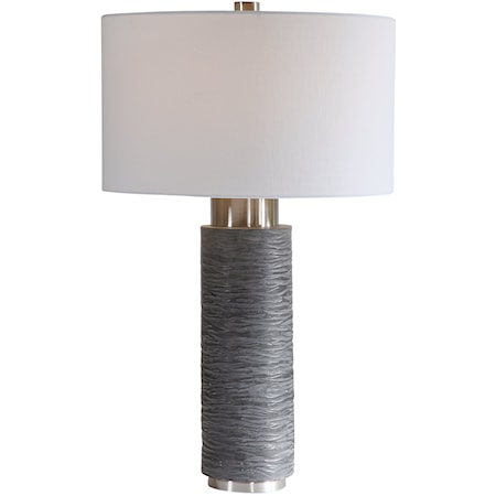 Strathmore Stone Gray Table Lamp