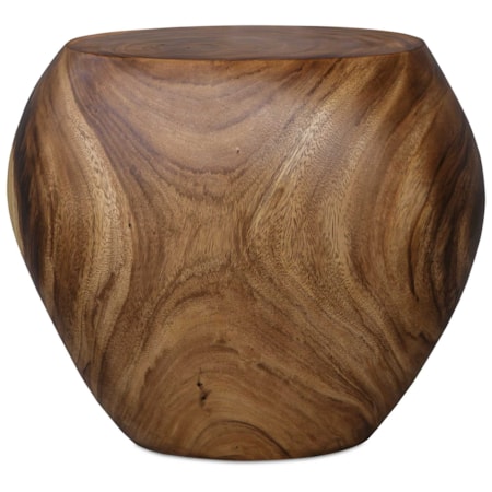 Lomas Solid Wood Accent Stool