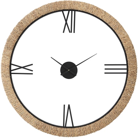 Montecito Coastal Modern Wall Clock