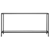 Uttermost Accent Furniture - Occasional Tables Hayley Black Console Table