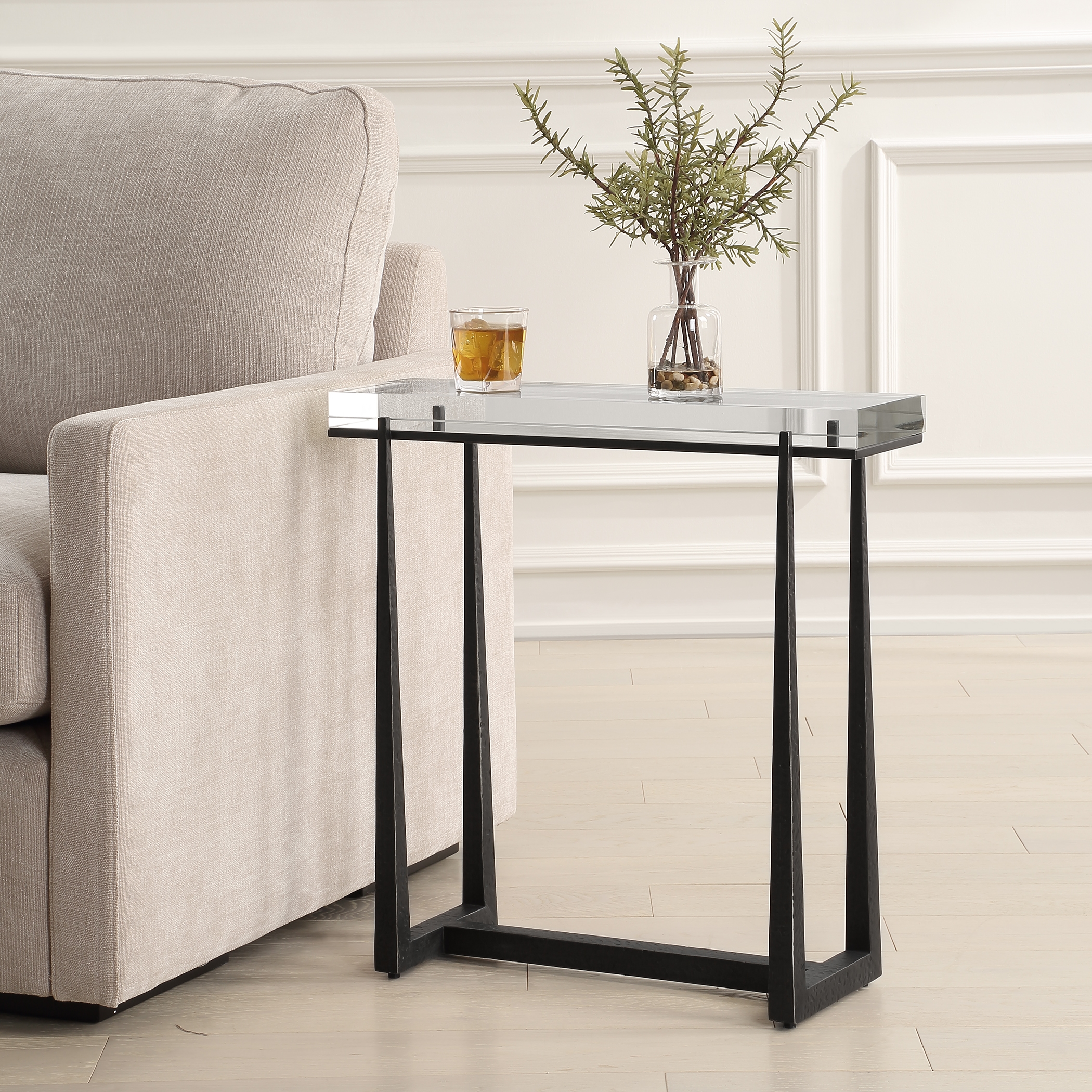 Midas Bronze Accent Table