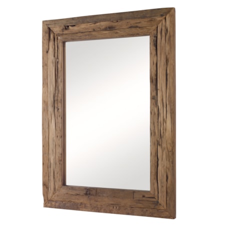 Rennick Rustic Wood Mirror