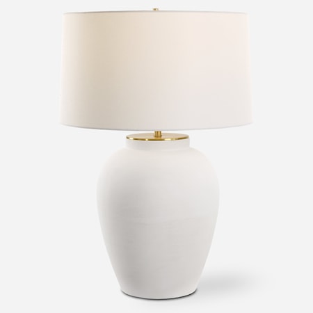 Adelaide White Table Lamp