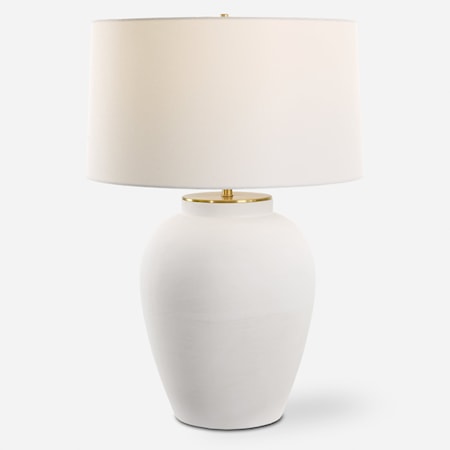 Adelaide White Table Lamp