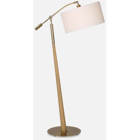Kennett Wooden Floor Lamp
