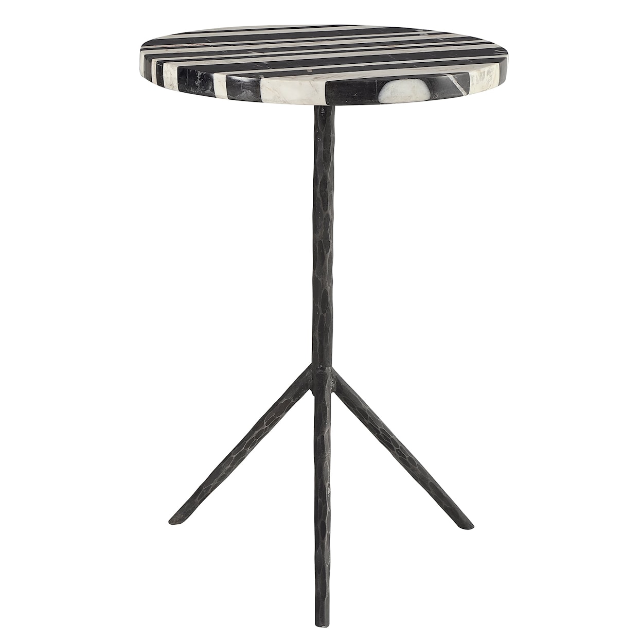 Uttermost Accent Furniture - Occasional Tables Line Round Accent Table