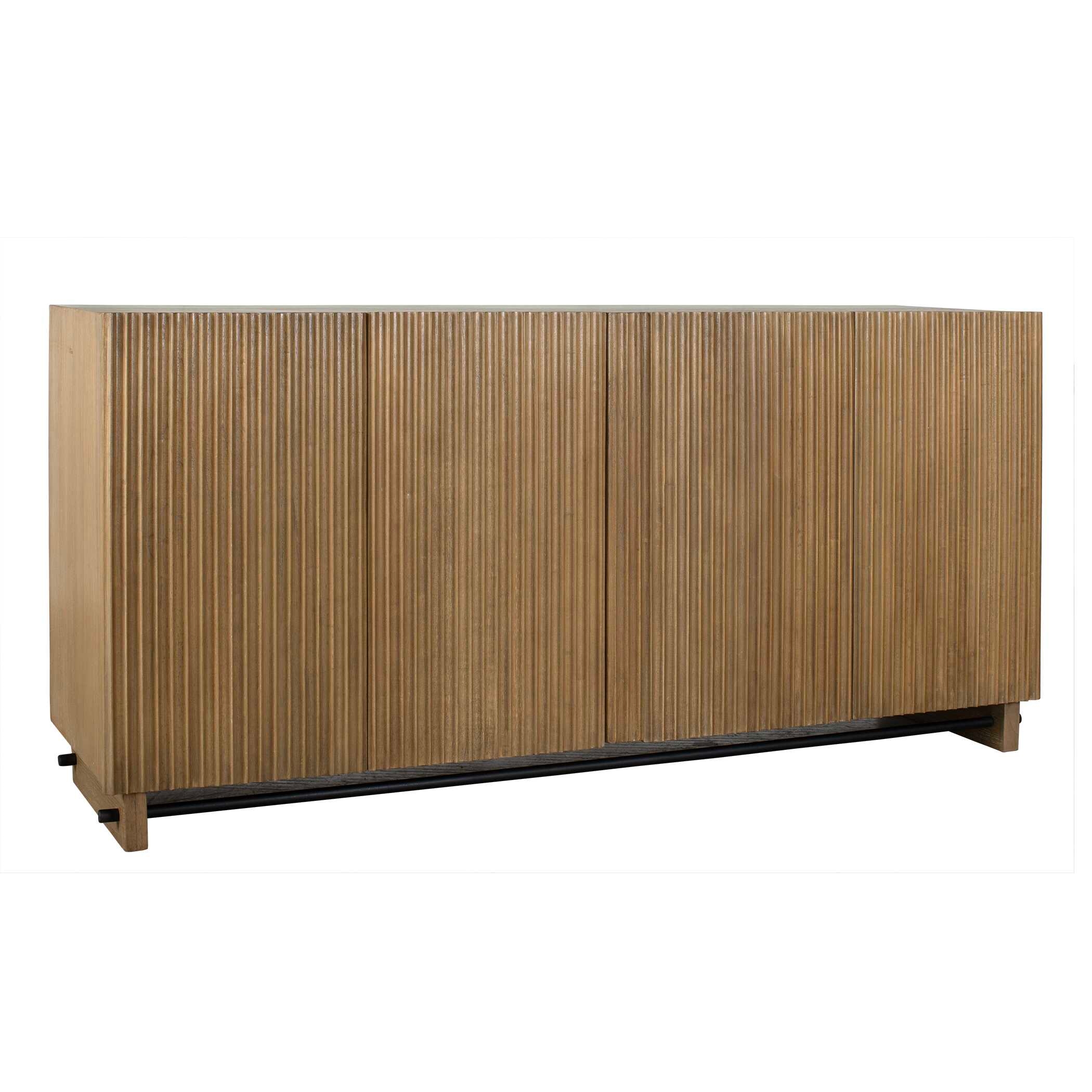 Uttermost Kellem Kellem Natural Wood 4 Door Cabinet