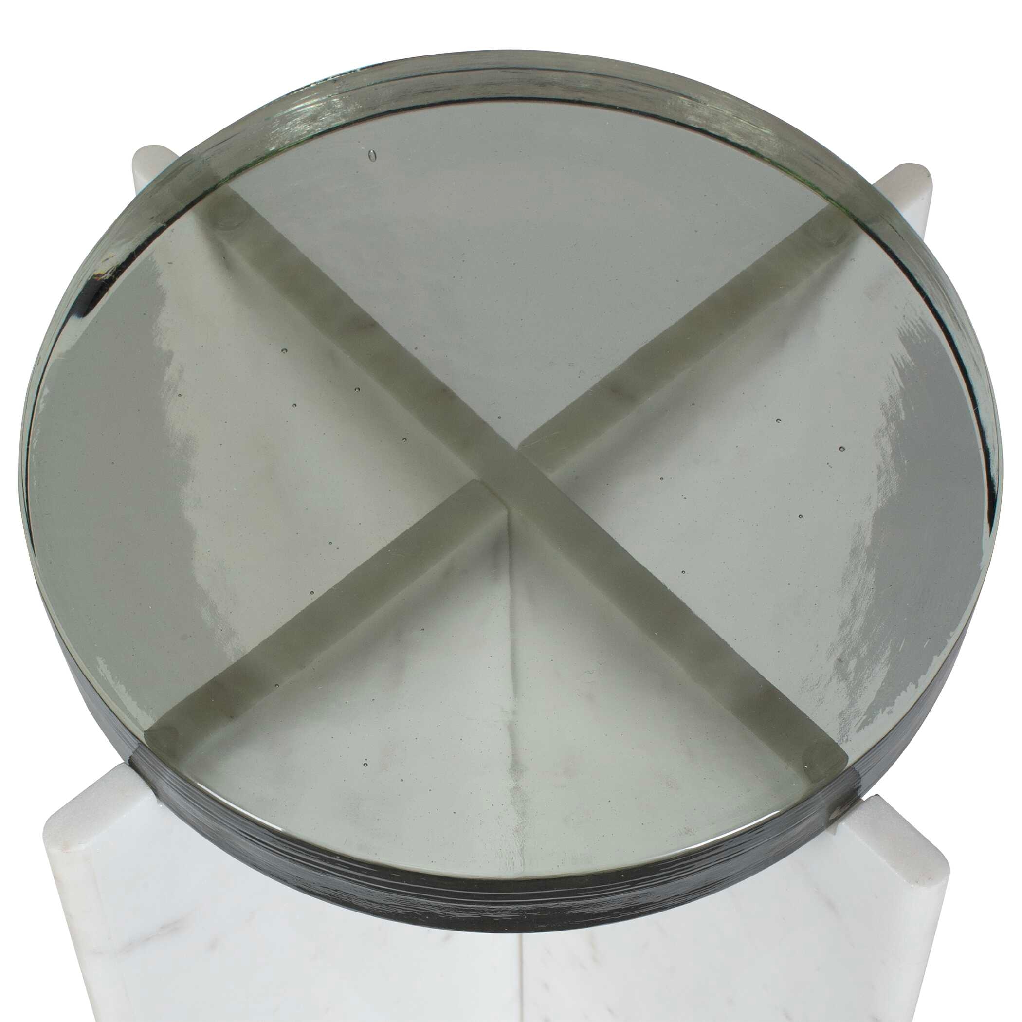 Olina Marble Outdoor Accent Table