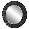 Uttermost Caribou Caribou Dark Espresso Round Mirror