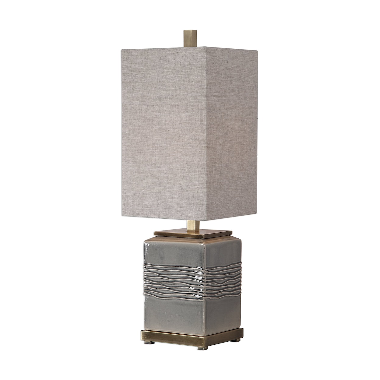 Uttermost Buffet Lamps Covey Gray Glaze Buffet Lamp