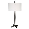 Uttermost Counteract Rust Metal Table Lamp with Tapered Base