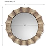 Uttermost Mirrors - Round Gotham U Mirror