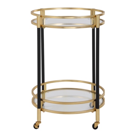 Dolly Round Bar Cart