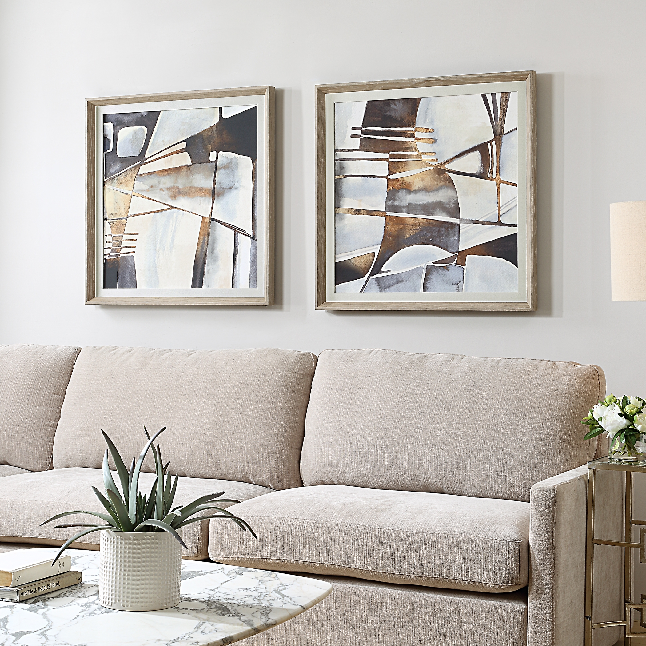 Vetrina Framed Abstract Prints Set/2